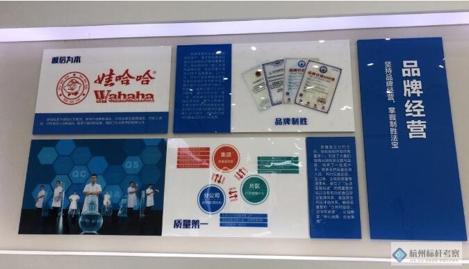 娃哈哈參觀考察